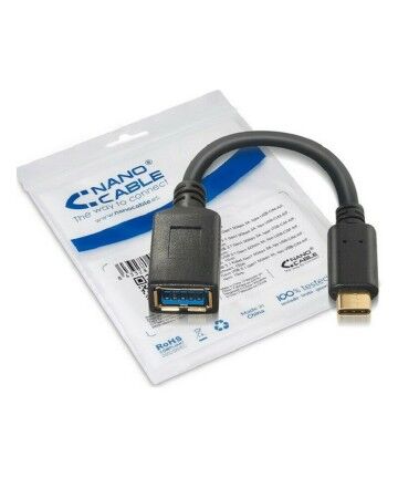 Cavo USB 3.1 NANOCABLE 10.01.4201 Nero