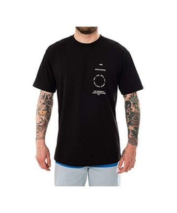 Maglia a Maniche Corte Uomo DISTORTION TYPE Vans VN0A49PVBLK1 Nero