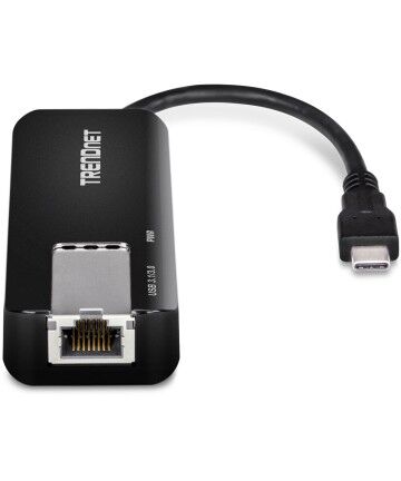 Adattatore Ethernet con USB Trendnet TUC-ET5G             Nero