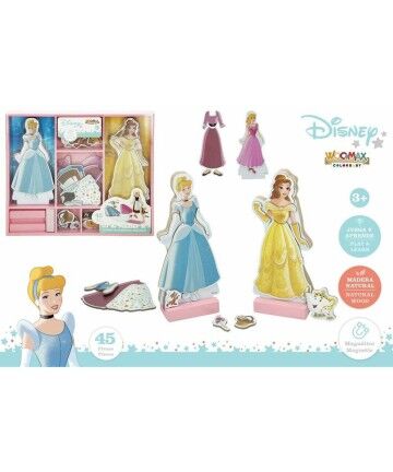 Gioco Educativo Pricess Disney Legno