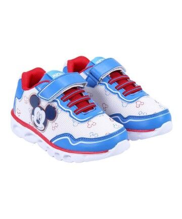 Scarpe Sportive con LED Mickey Mouse Azzurro