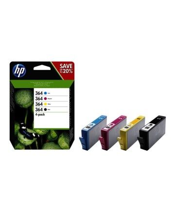 Cartuccia ad Inchiostro Originale HP T364 Nero Tricolore