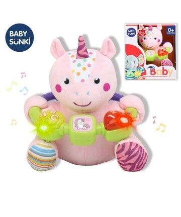 Peluche Musicale Reig Elefant Unicorno (20 cm)