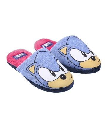 Pantofole Per Bambini Sonic Azzurro