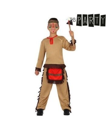 Costume per Bambini Indiano Rosso (3 pcs)