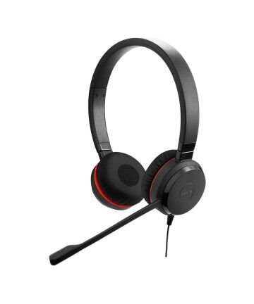 Auricolari Jabra EVOLVE 20 Nero/Rosso