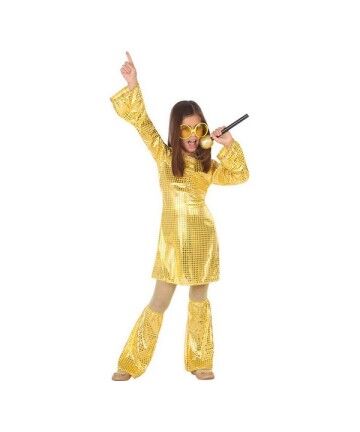 Costume per Bambini Disco Dorato (3 pcs)