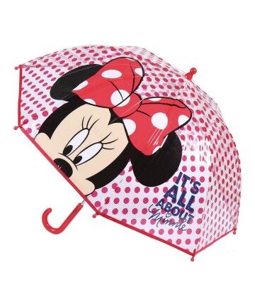 Ombrelli Minnie Mouse Rosso (Ø 71 cm)