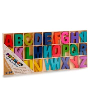 Gioco Educativo Legno (1,5 x 18 x 41 cm) (104 Pezzi)