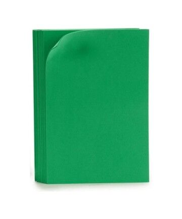 Carta Gomma Eva 10 Oliva (65 x 0,2 x 45 cm) (10 Pezzi) Verde