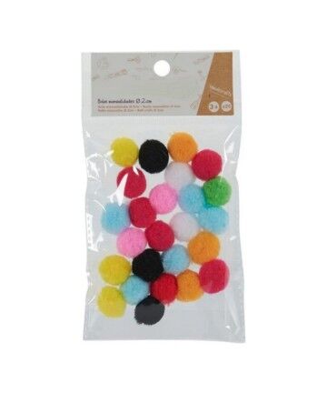 Materiale per Lavori Fai da Te Palle Multicolore (25 pcs)