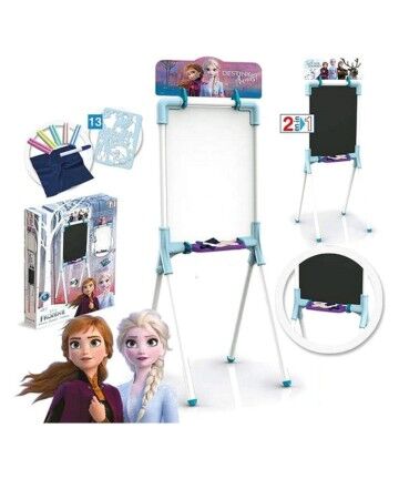 Lavagna 2 in 1 Frozen 2 Chicos (12 pcs) (37 x 32 x 98 cm)