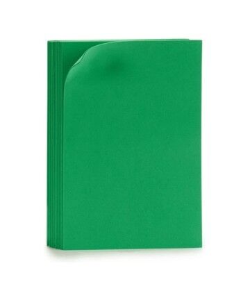 Carta Gomma Eva 10 Oliva (30 x 0,2 x 20 cm) (10 Pezzi) Verde