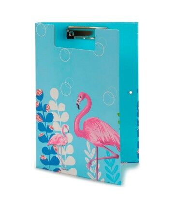 Fascicolo Flamingos Pinza A4 (2 x 32 x 23 cm)