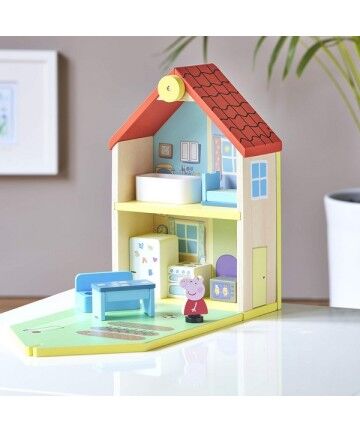 Playset Bandai Peppa Pig Casa Legno (20 x 30 x 11 cm)