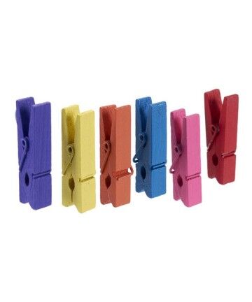 Pinze per Lavori Fai da Te Legno Colori (35 pcs)