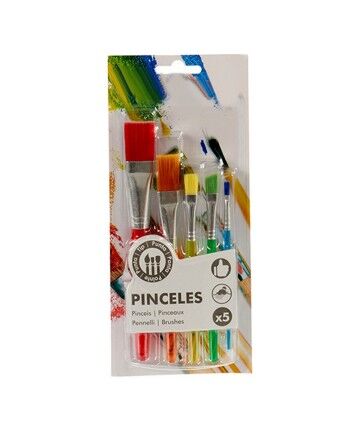 Gioco Pennelli vari Plastica (5 pcs)