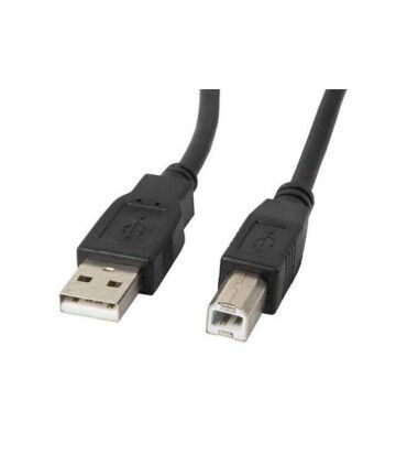 Cavo USB 2.0 A con USB B Lanberg 480 Mb/s Nero