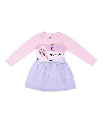 Vestito Frozen Rosa Lilla