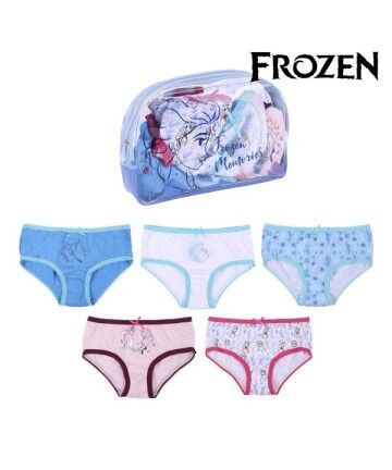 Confezione di Slip da Bambina Frozen Multicolore (5 uds)