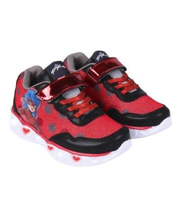 Scarpe Sportive con LED Lady Bug Azzurro