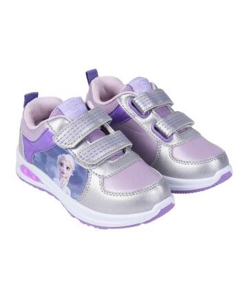 Scarpe Sportive con LED Frozen Lilla