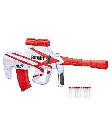 Pistola a Freccette Nerf Fortnite B-ar Rosso Bianco