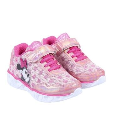 Scarpe Sportive con LED Minnie Mouse Rosa