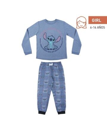 Pigiama Per bambini Stitch Azzurro