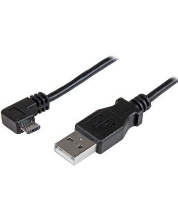 Cavo da USB a Micro USB Startech USBAUB1MRA           Nero