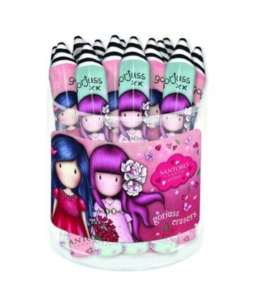 Gomma da cancellare Gorjuss Cherry Blossom & Love Grows (16 Pezzi) Turchese