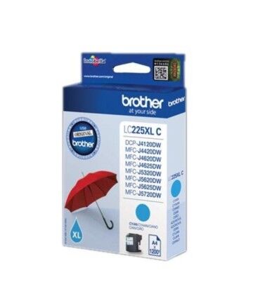 Cartuccia d'inchiostro compatibile Brother LC225XLCBP Ciano