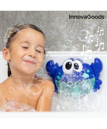 Granchio musicale con bolle di sapone per il bagno Crabbly InnovaGoods