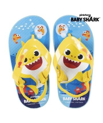 Ciabatte per Bambini Baby Shark Azzurro