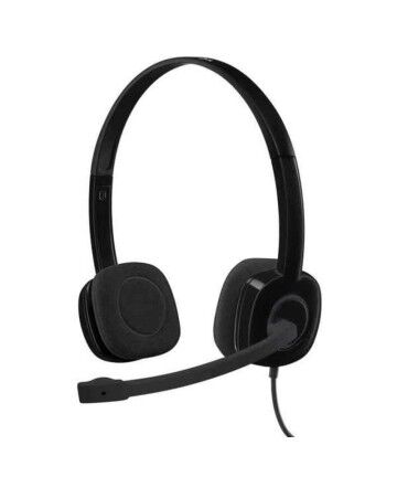 Auricolari con Microfono Logitech H151 Nero