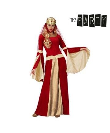 Costume per Adulti Rosso Dama Medievale