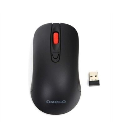 Mouse Ottico Mouse Ottico Omega OM0520WB 1600 dpi Senza Fili Nero