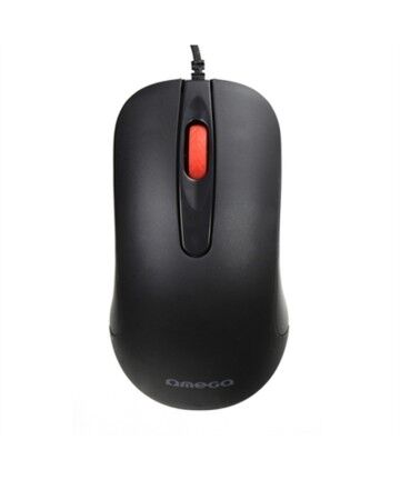 Mouse Ottico Mouse Ottico Omega OM0520B 1000 dpi Nero