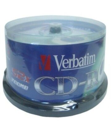 CD-R Verbatim 43432 700 MB 52x (25 uds)