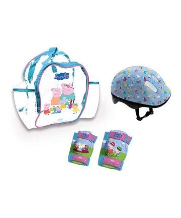 Set di Protezione Sportiva Darpeje Per bambini Peppa Pig (6 pcs)