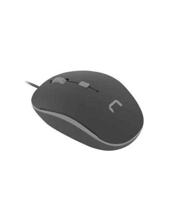 Mouse con Cavo e Sensore Ottico Natec Sparrow 1200 DPI Nero