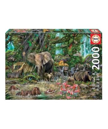 Puzzle Jungla Africana Educa (2000 pcs)