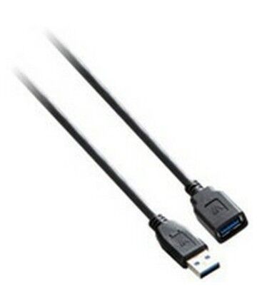 Cavo USB V7 V7E2USB3EXT-03M      USB A Nero