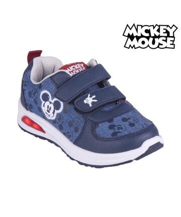 Scarpe Sportive con LED Mickey Mouse Azzurro