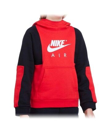 Felpa per Bambini Nike PRO DD8712 657 Rosso