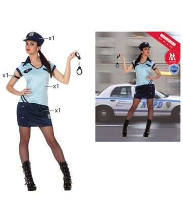 Costume per Adulti 2786 Poliziotta (XL)