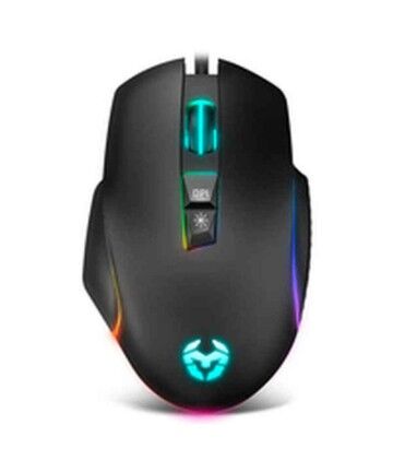 Mouse Gaming con LED Krom KEOS 6400 dpi RGB Nero