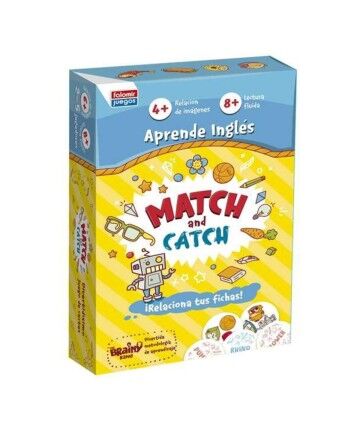 Gioco Educativo Match and Catch Falomir Inglese