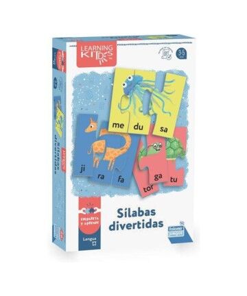 Gioco Educativo Sílabas Divertidas Falomir Puzzle