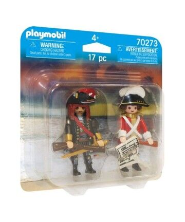 Playset Pirate and Soldier Playmobil 70273 (17 pcs)